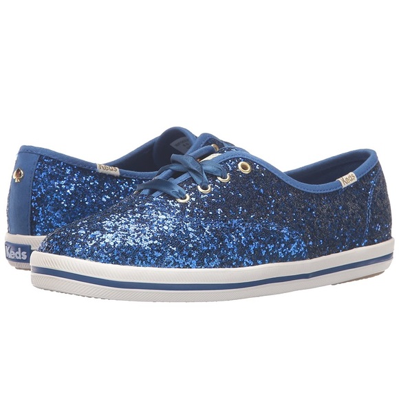 kate spade Shoes - KATE SPADE KEDS Navy New York Champion Glitter 5.5
